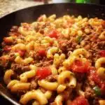 crockpot goulash with uncooked macaroni slow cooker recipe