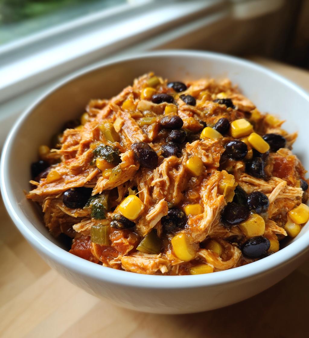 crockpot green chile chicken recipe - detail 1