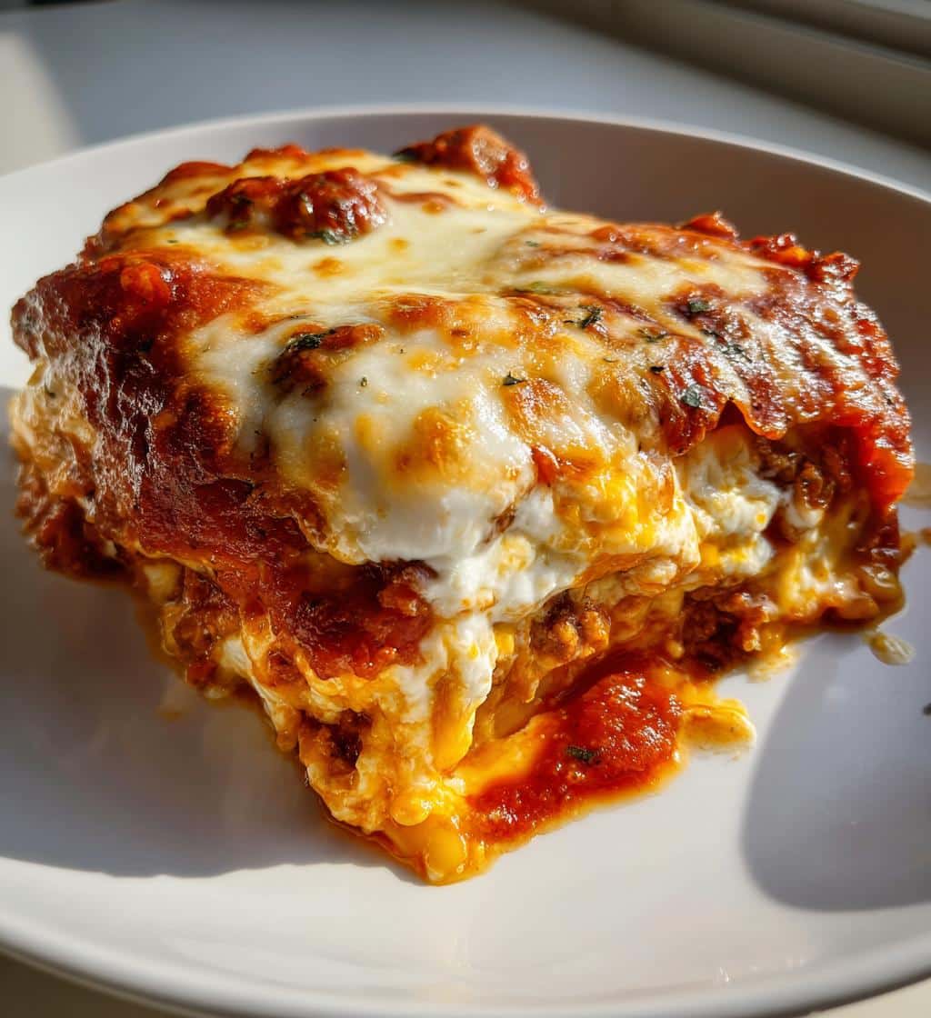 crockpot ravioli lasagna - detail 1