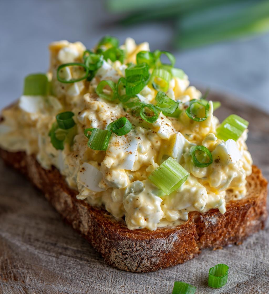 delicious egg salad for sandwiches