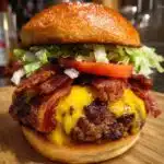 delicious irish pub burger recipe for a tasty twist