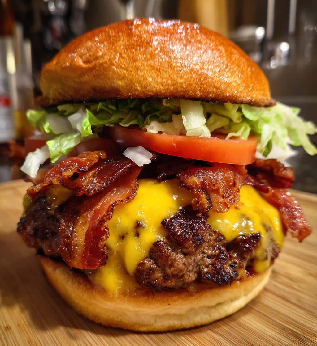 delicious irish pub burger recipe for a tasty twist