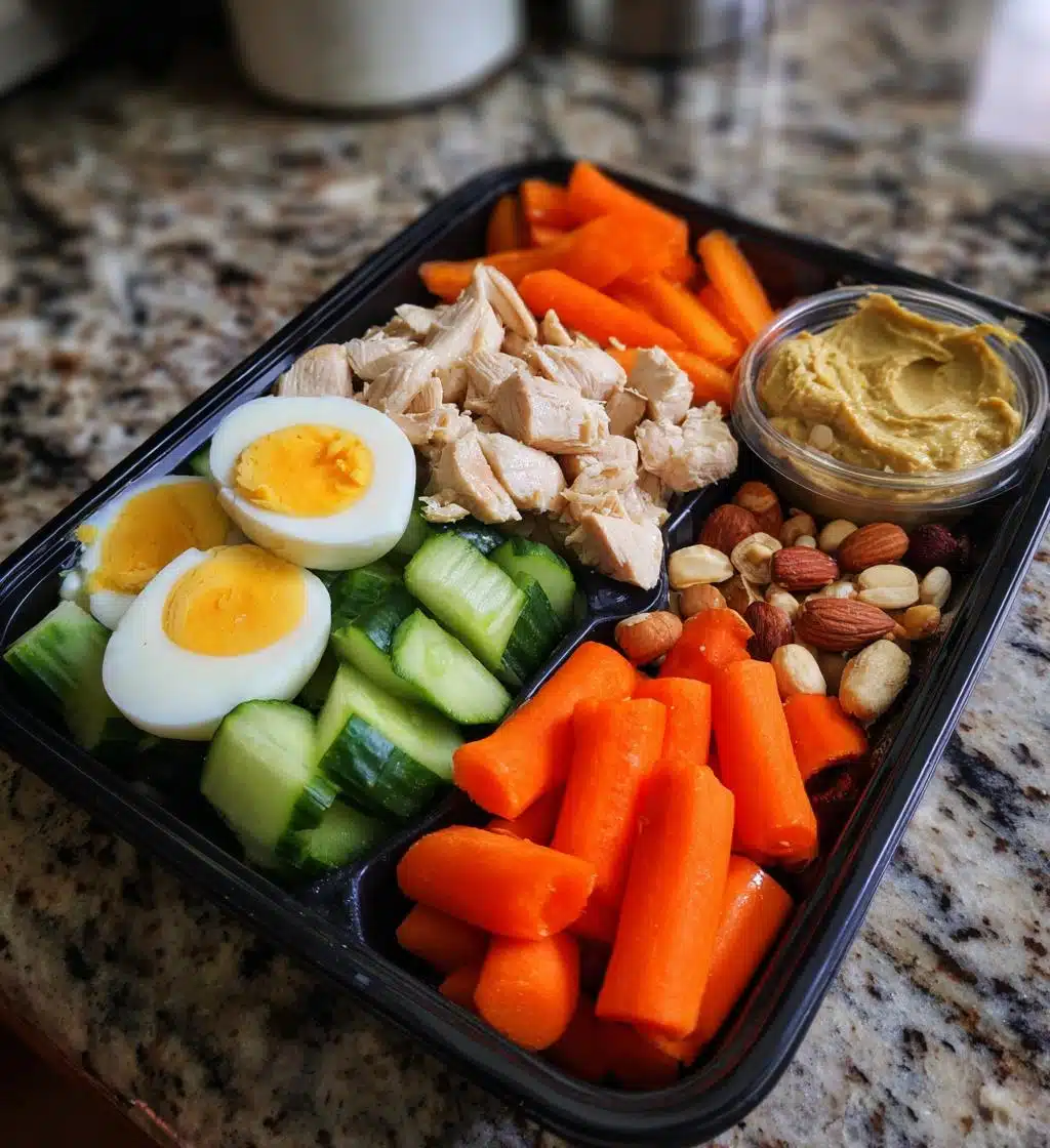diy starbucks protein bistro box easy meal prep - detail 1