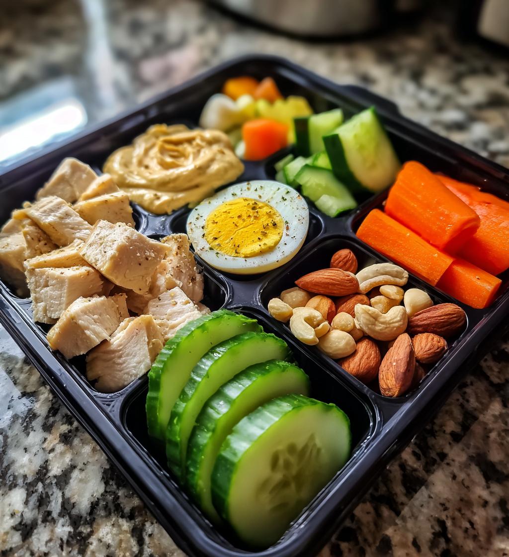 diy starbucks protein bistro box easy meal prep