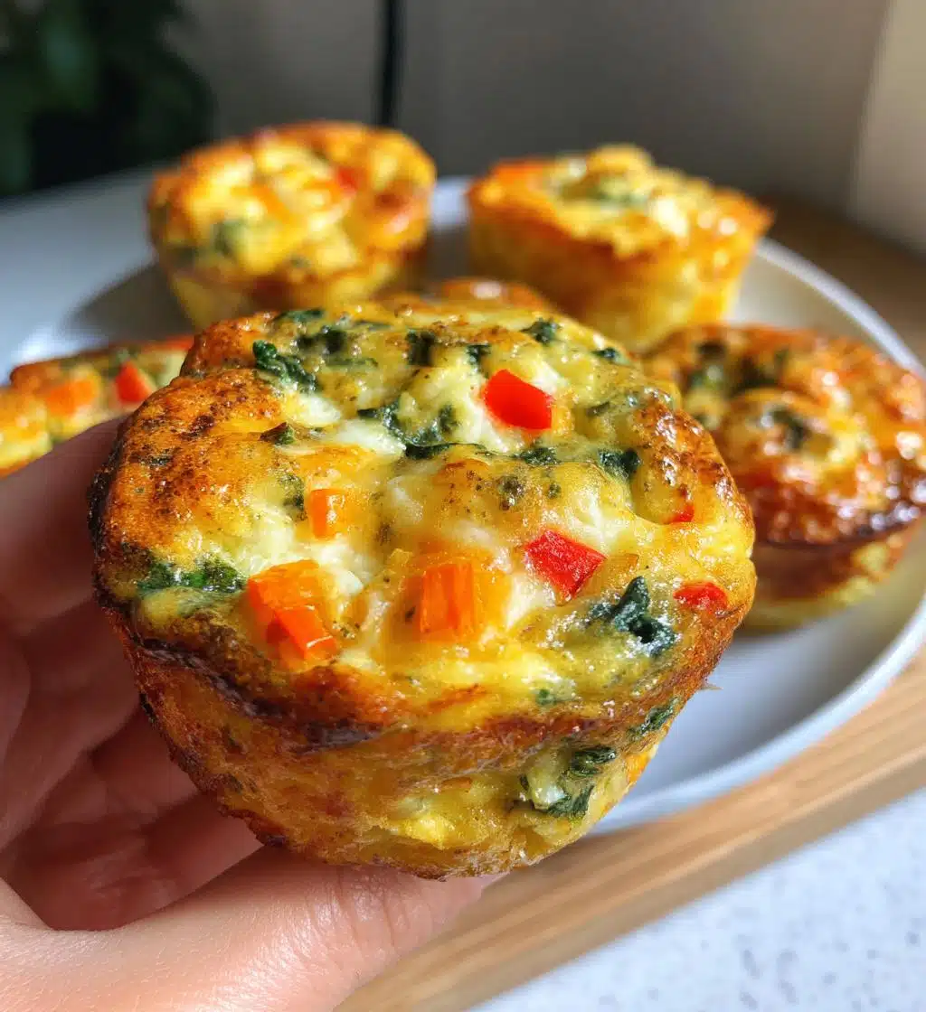easy breakfast egg muffins - detail 1