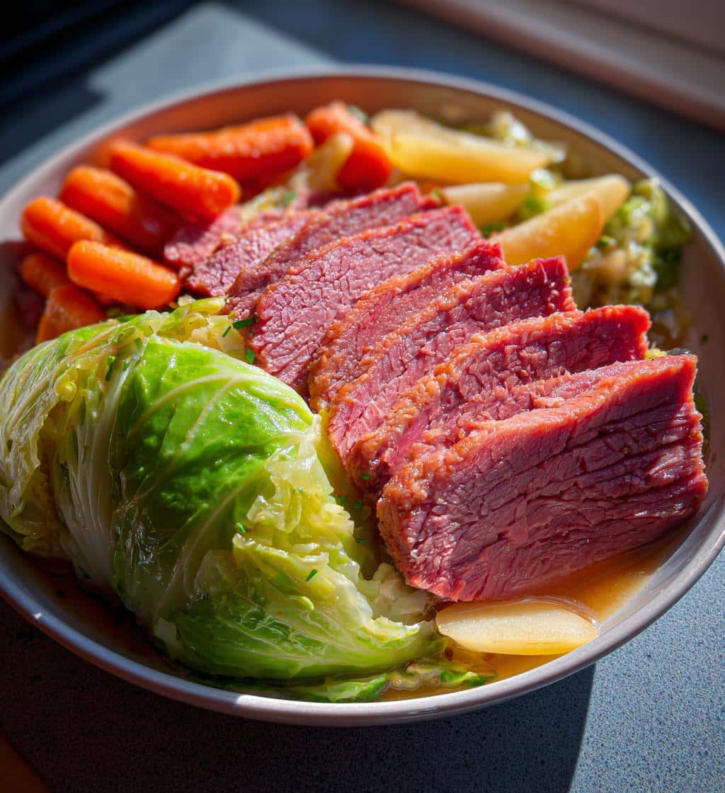 easy corned beef and cabbage recipe - detail 1