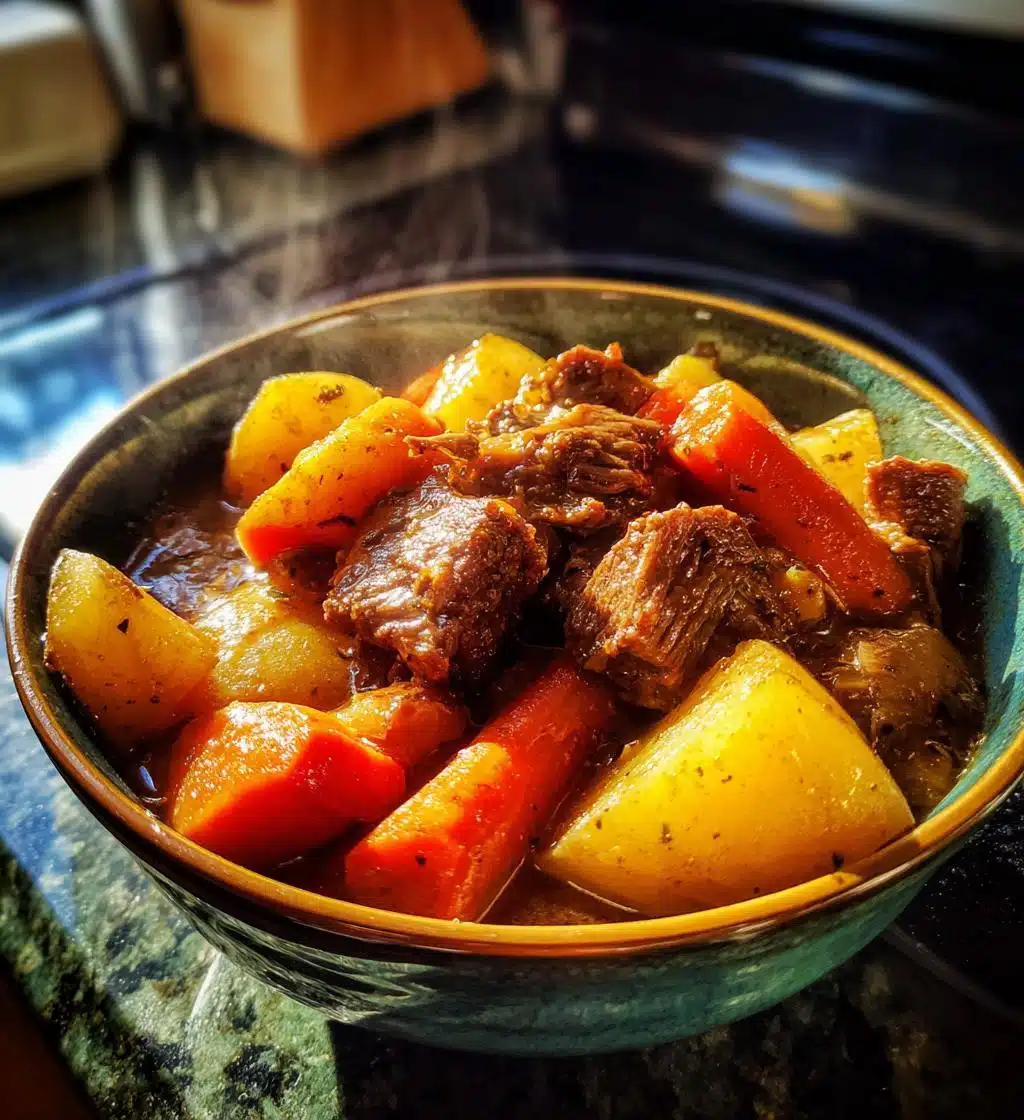 easy homemade beef stew - detail 1
