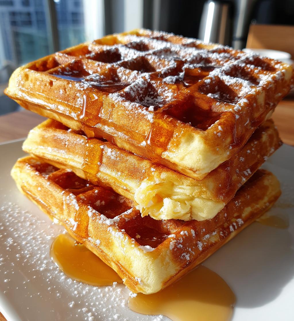 easy homemade waffles recipe - detail 1