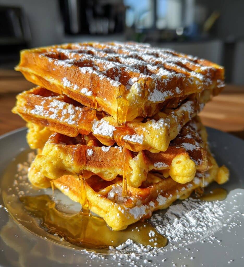 easy homemade waffles recipe