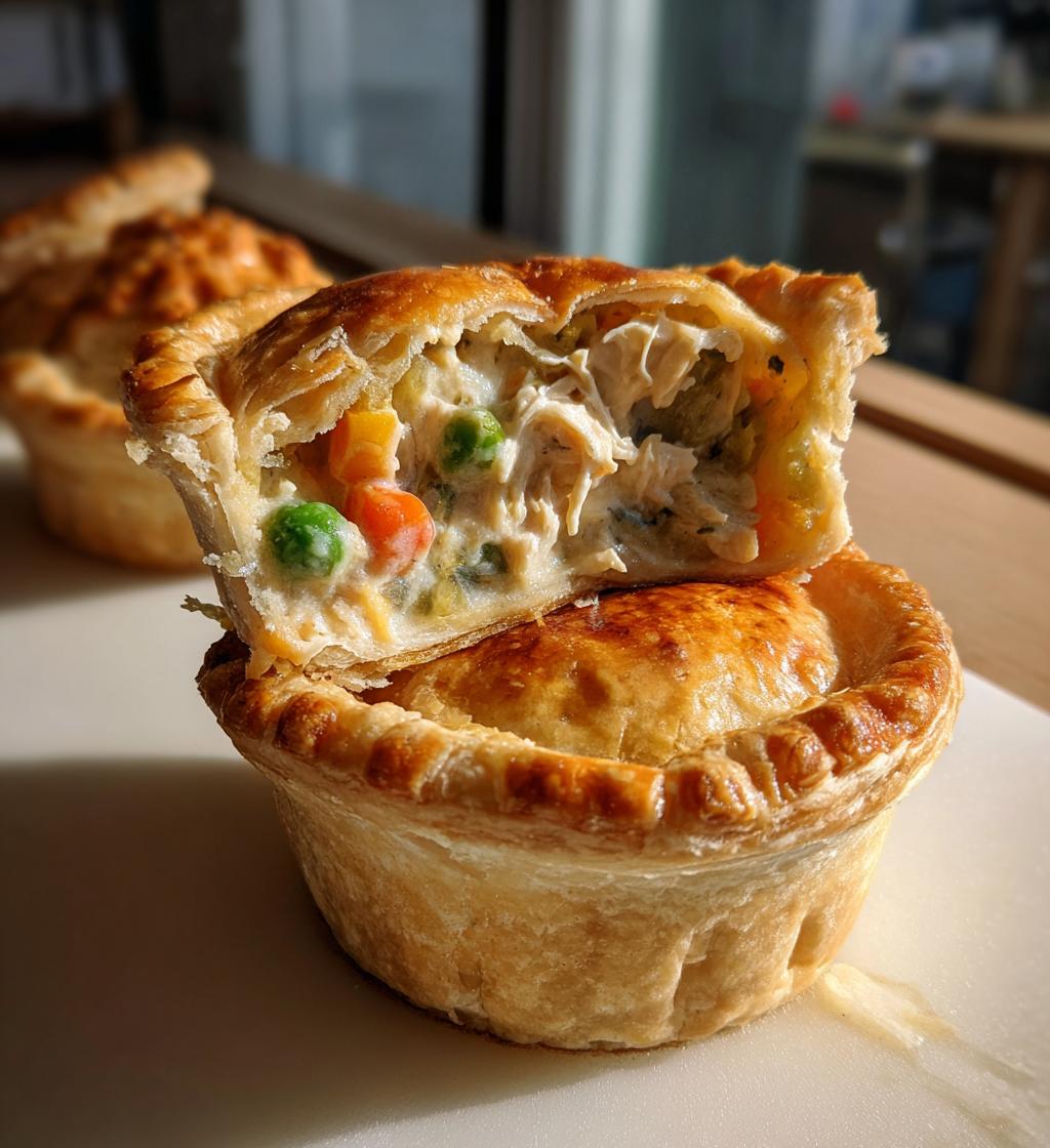 easy mini chicken pot pies delicious recipe
