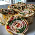 easy turkey pinwheels meal prep