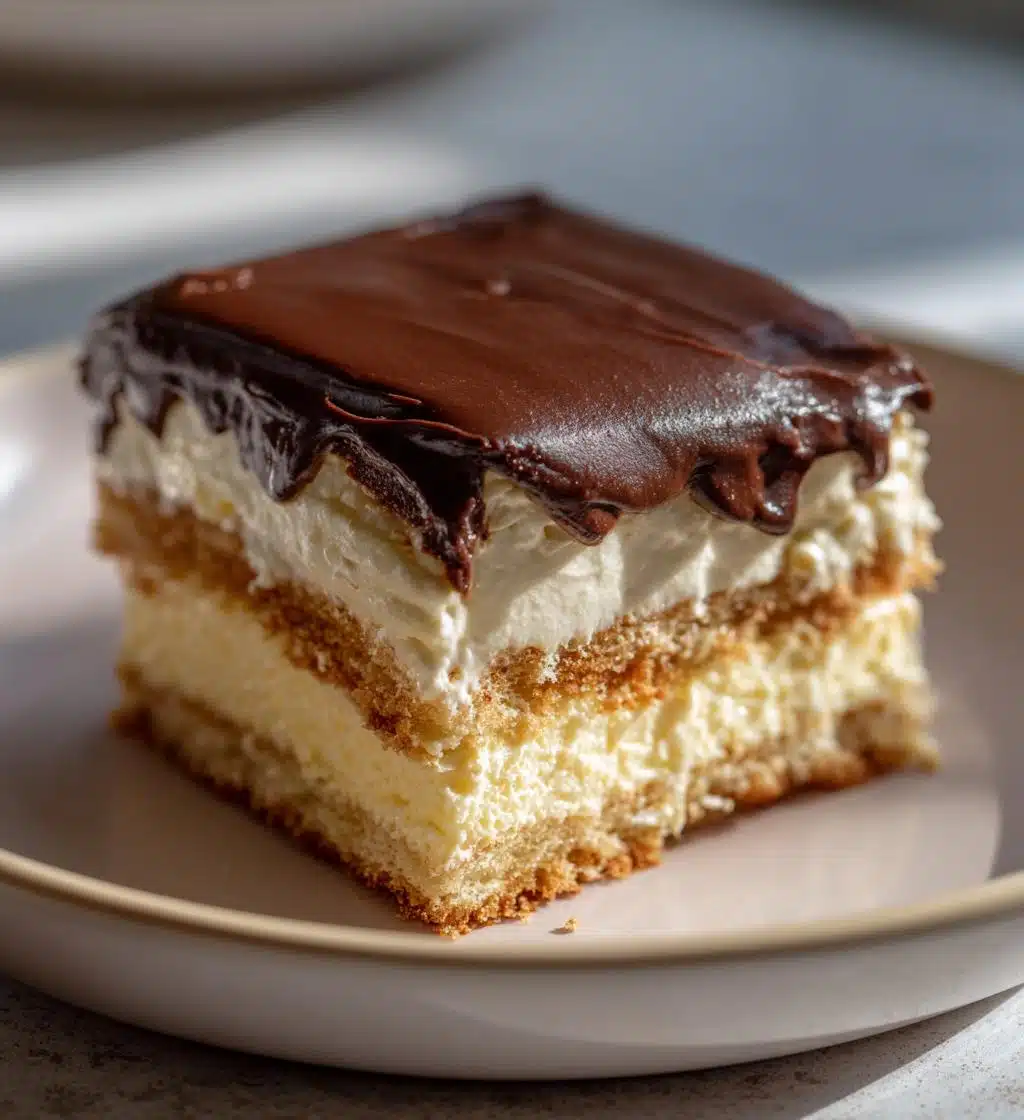 eclair cake - detail 1