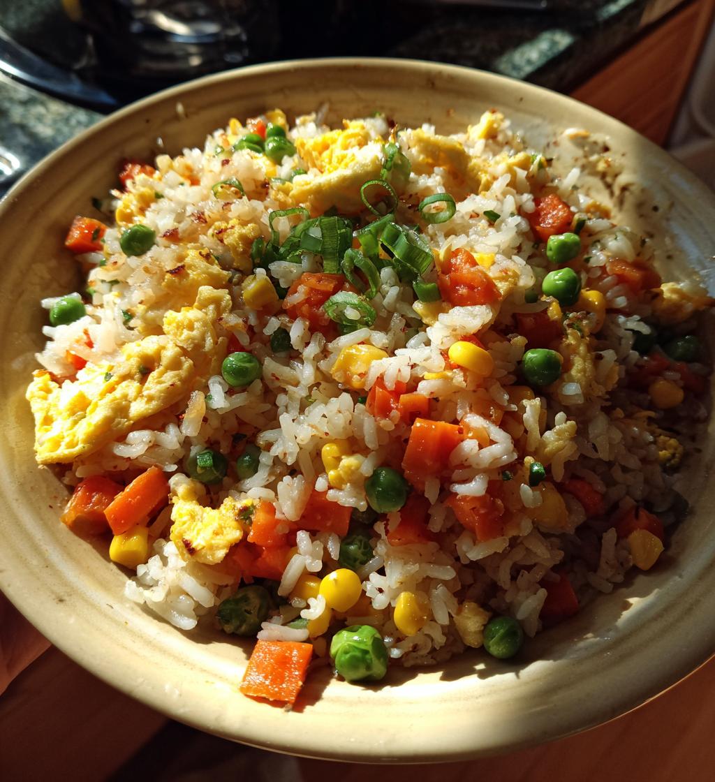 egg fried rice recipe - detail 1