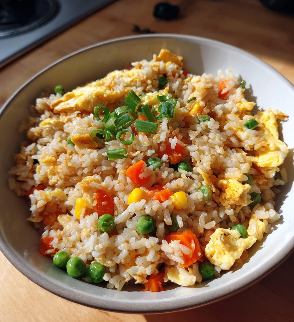 egg fried rice recipe