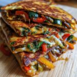 farmers market vegetarian quesadillas