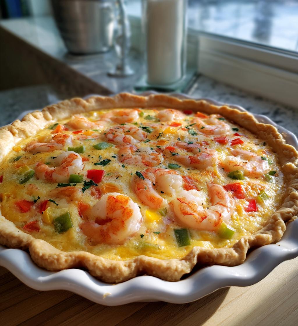 florida shrimp pie - detail 1