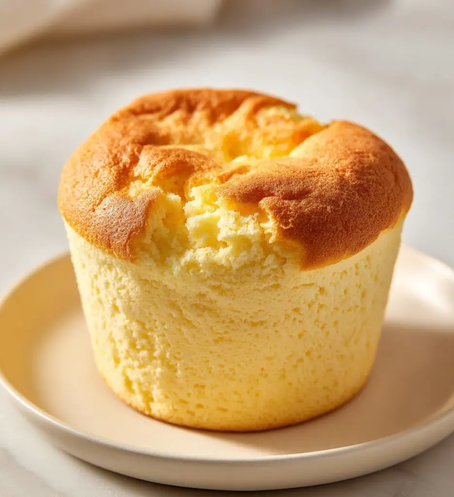 fluffy japanese cotton cheesecake cupcakes recipe