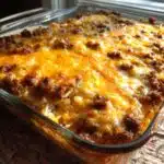 french onion ground beef and rice casserole