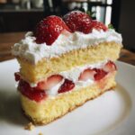 french strawberry cake