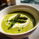 fresh asparagus soup