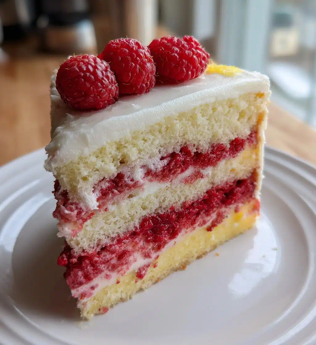 frosted raspberry lemon drop