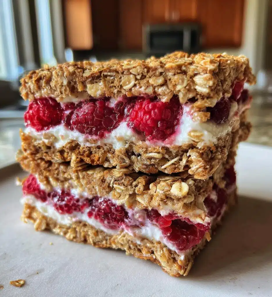 frozen raspberry oat sandwiches recipe
