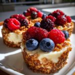 frozen yogurt granola cups recipe