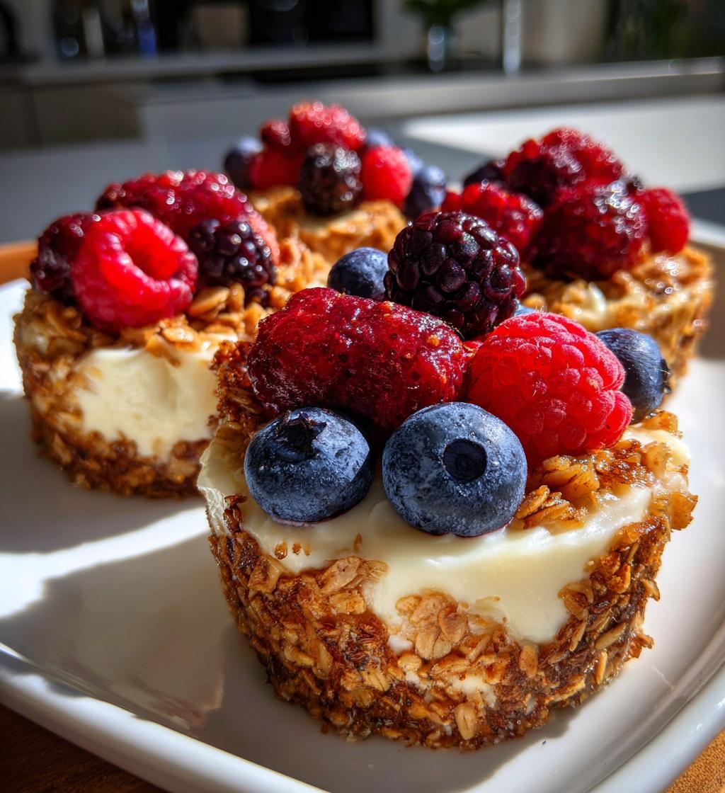 frozen yogurt granola cups recipe