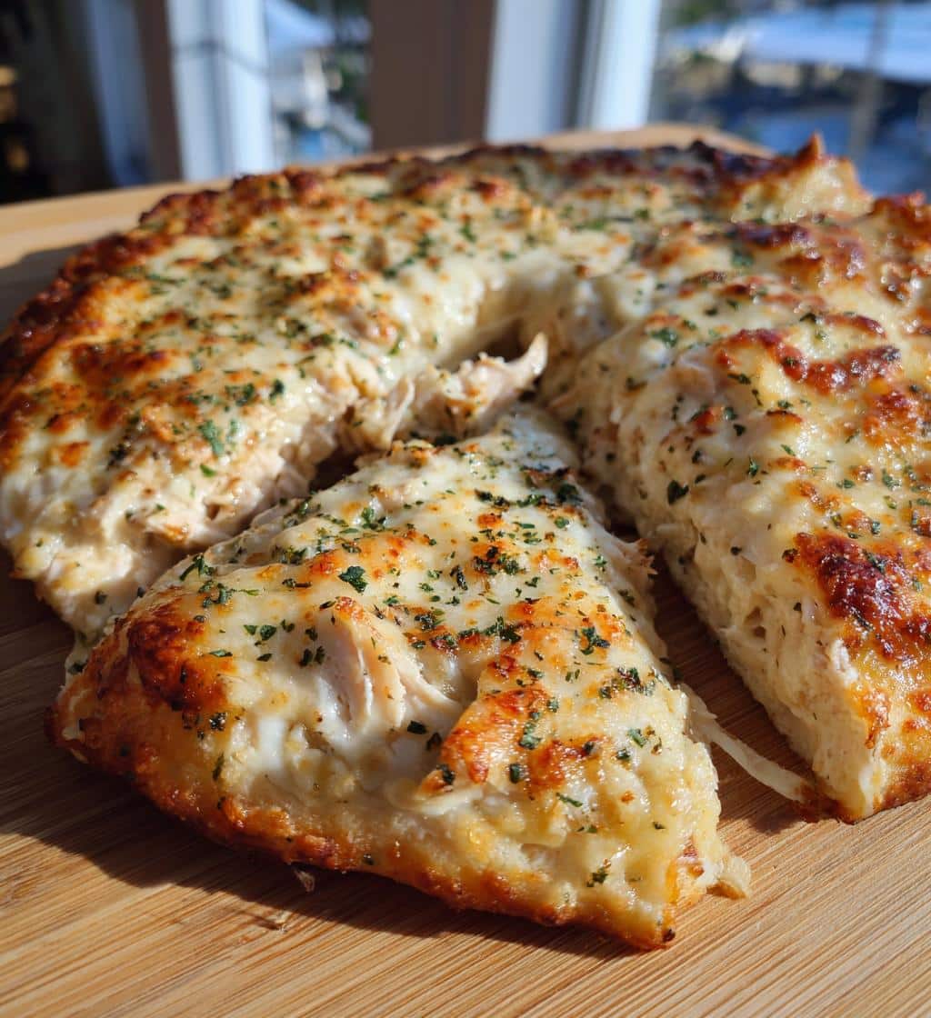 garlic alfredo chicken pizza recipe