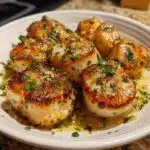 garlic butter baked scallops easy flavorful recipe