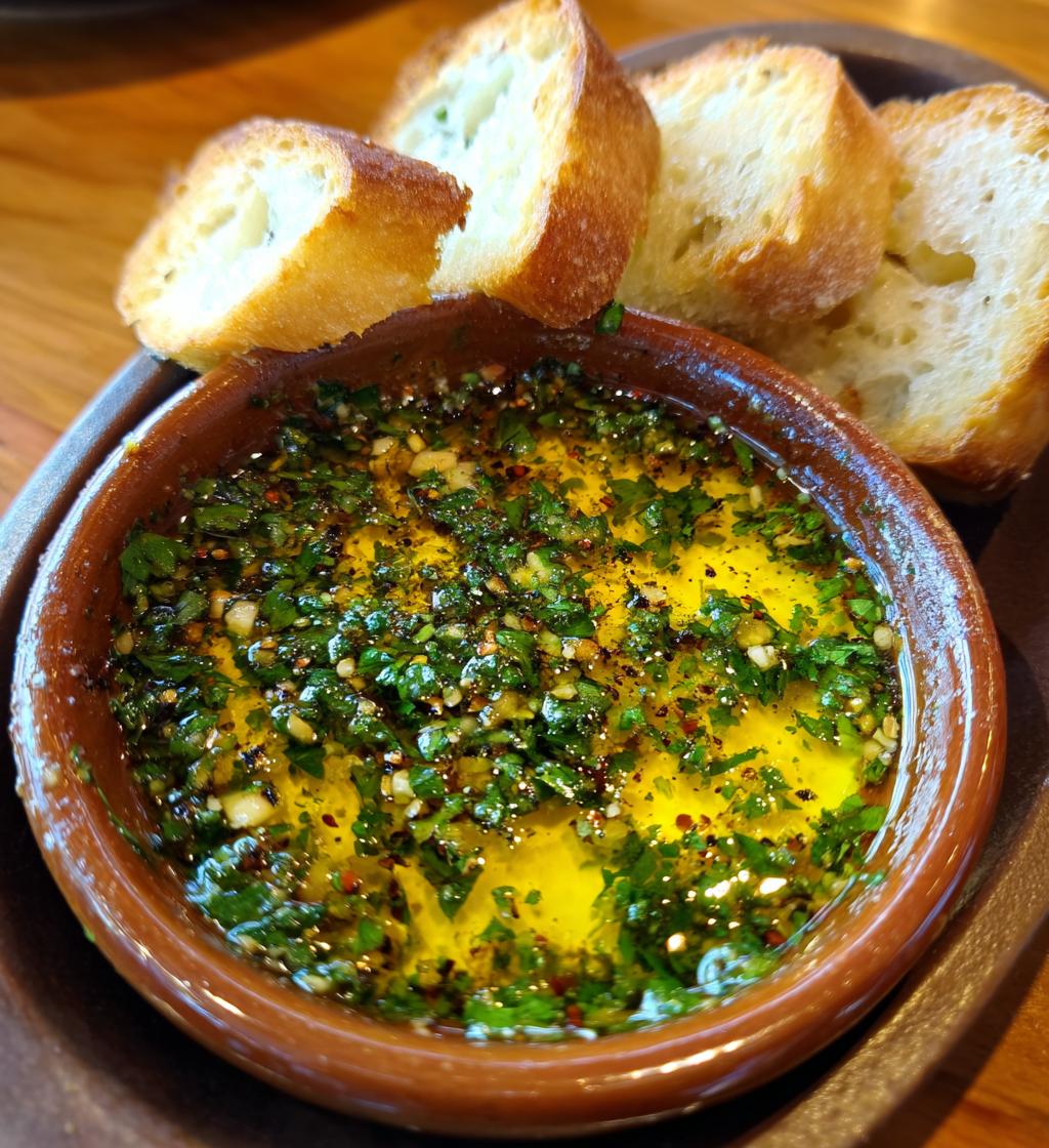 garlic olive oil dip