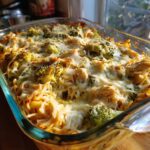 garlic parmesan chicken pasta bake