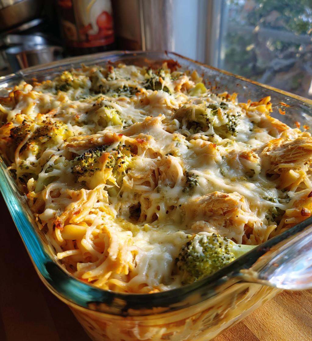 garlic parmesan chicken pasta bake