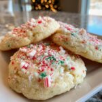 gluten free peppermint sour cream sugar cookies