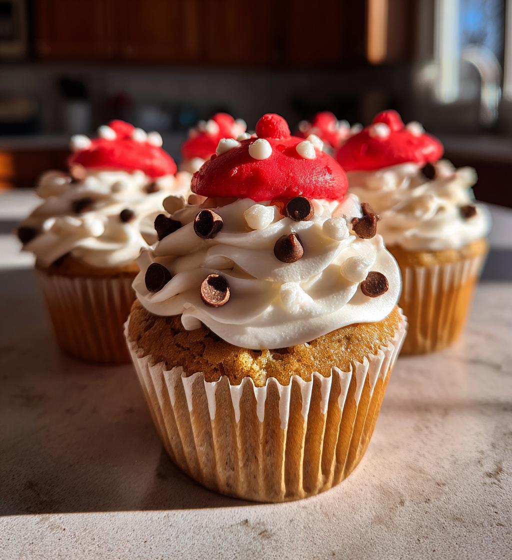 gnome cupcakes