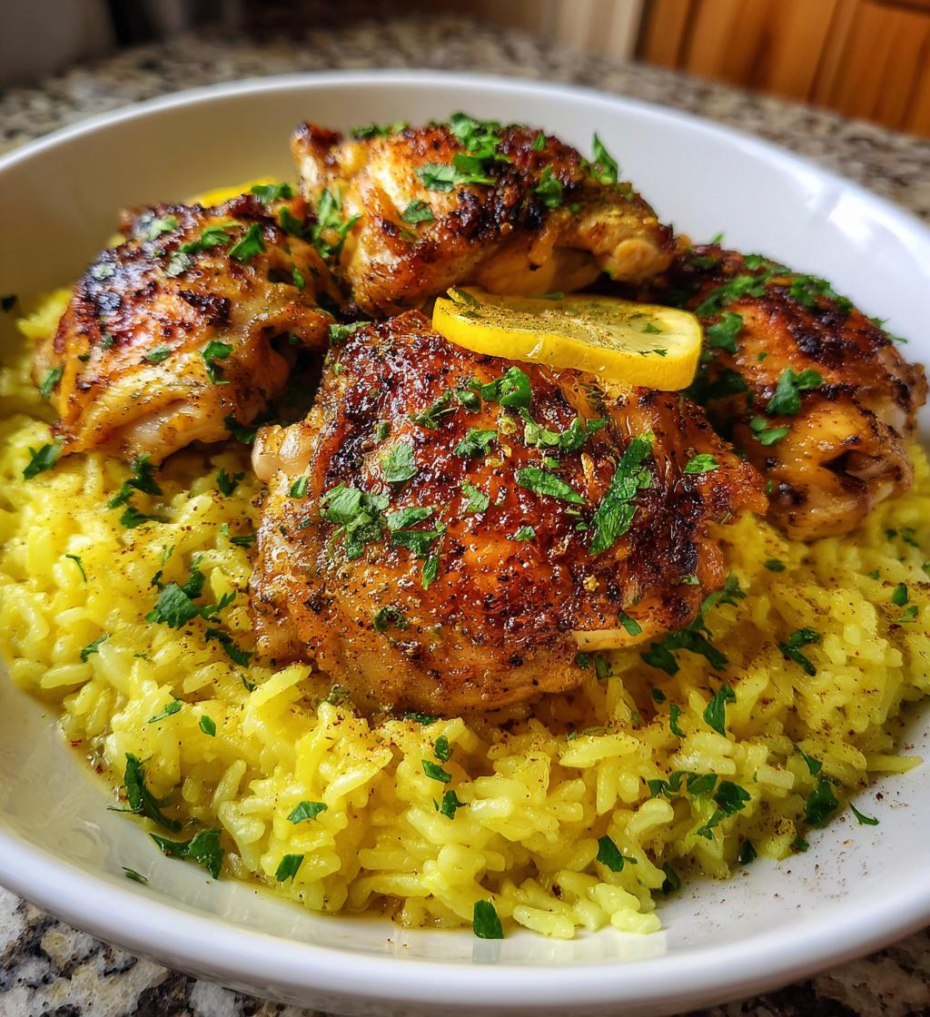 greek chicken and lemon rice recipe - detail 1