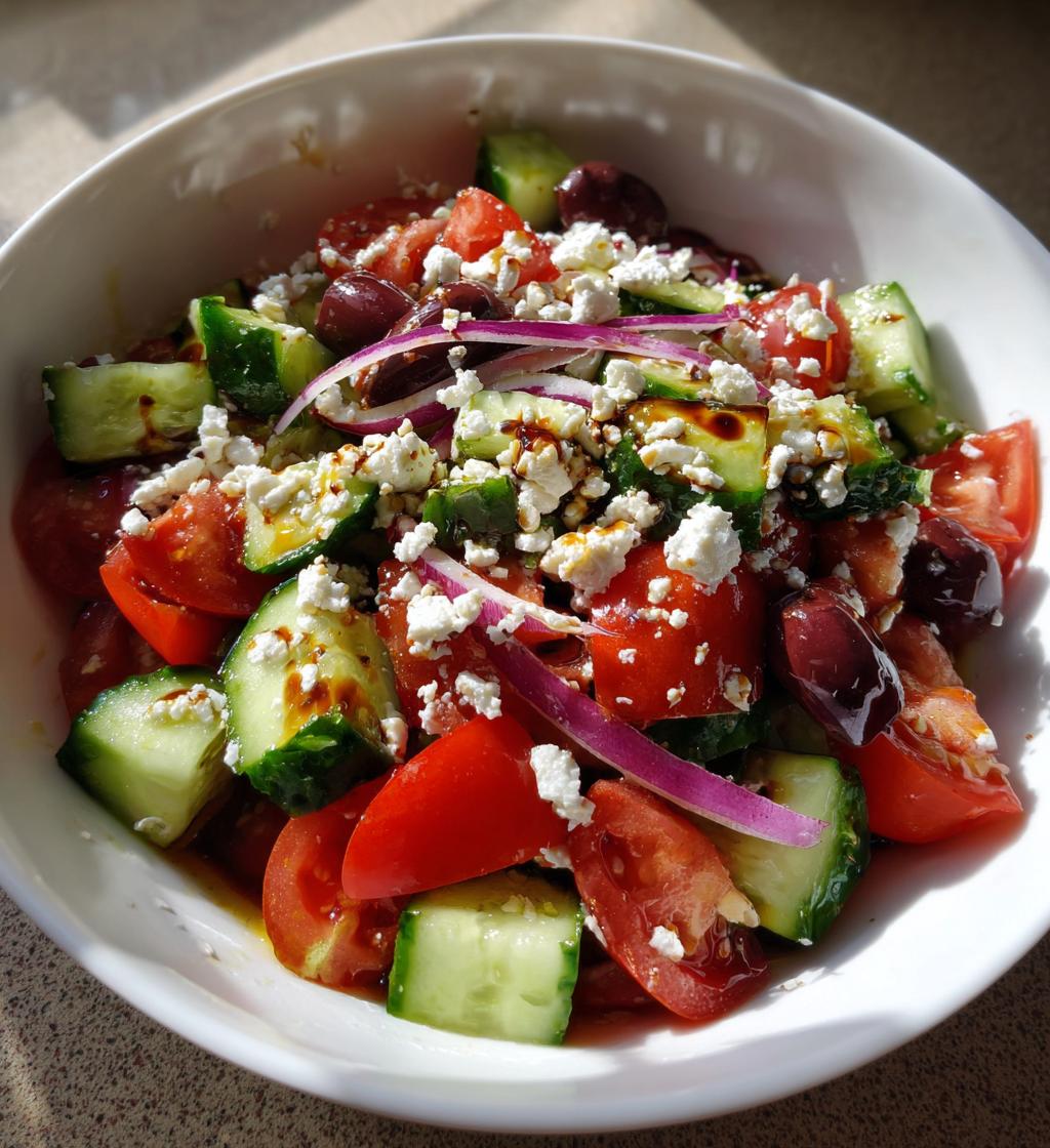 greek salad recipe - detail 1