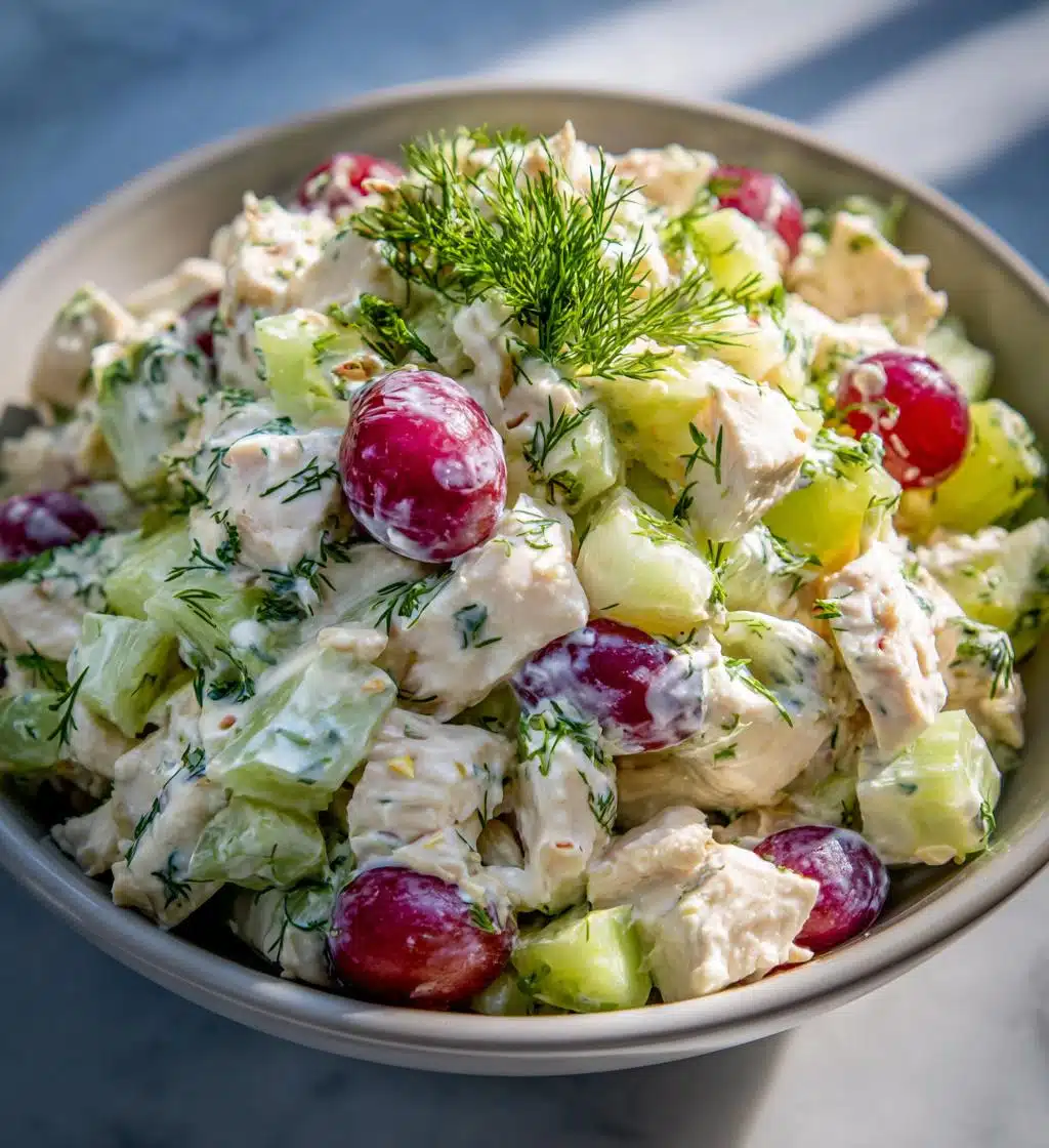 greek yogurt chicken salad recipe - detail 1