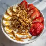 greek yogurt peanut butter snack