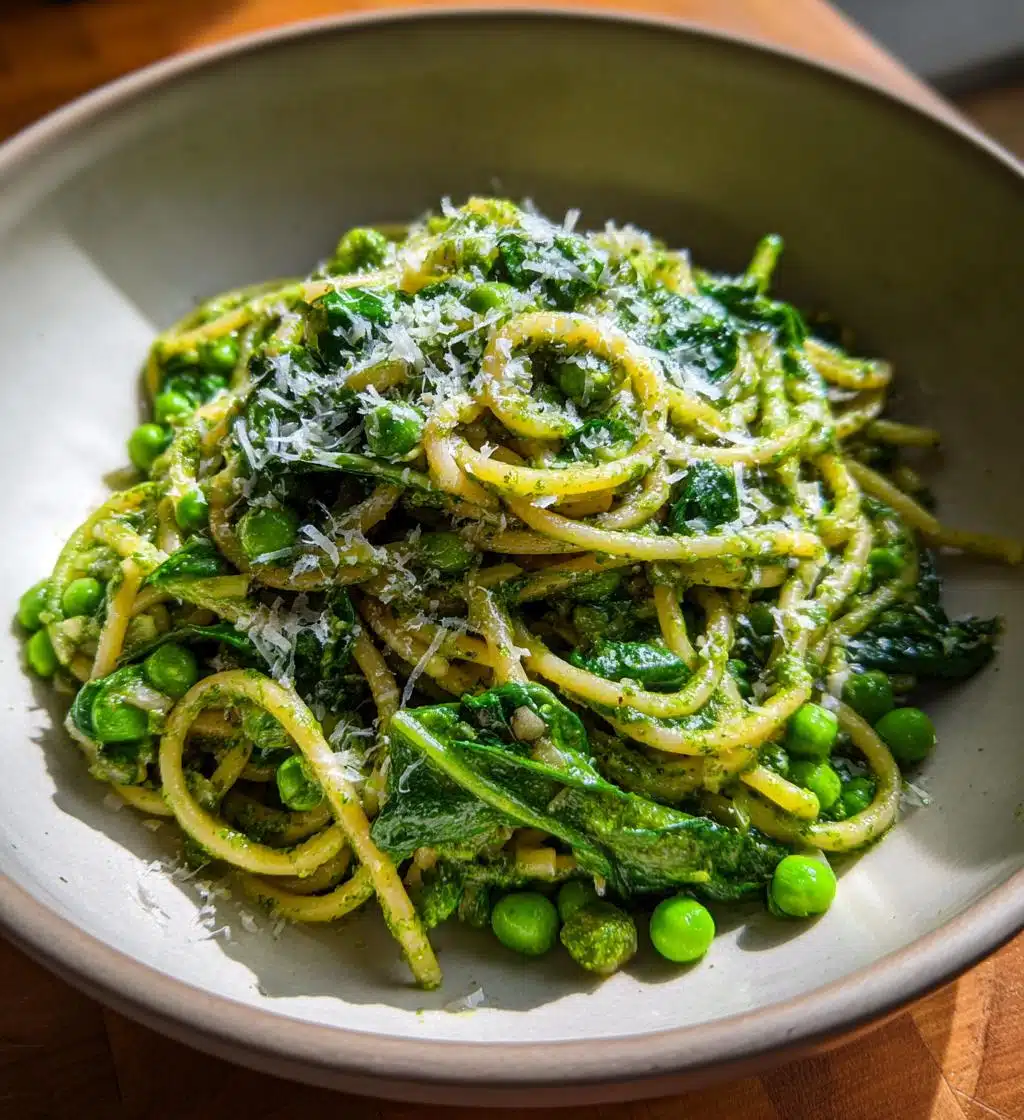 green st patricks day pasta - detail 1