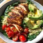 grilled chicken quinoa bowl recipe