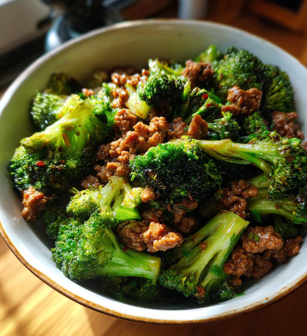 ground beef broccoli recipe - detail 1
