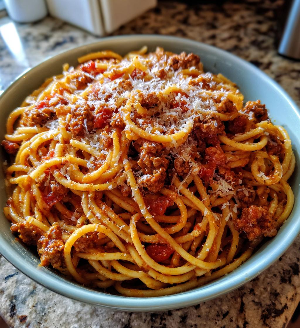ground turkey pasta - detail 1