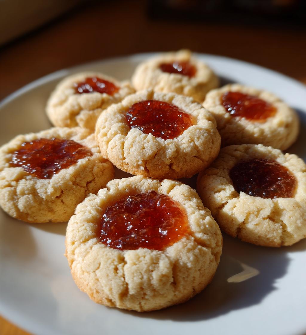 guava cream cheese thumbprint cookies - detail 1
