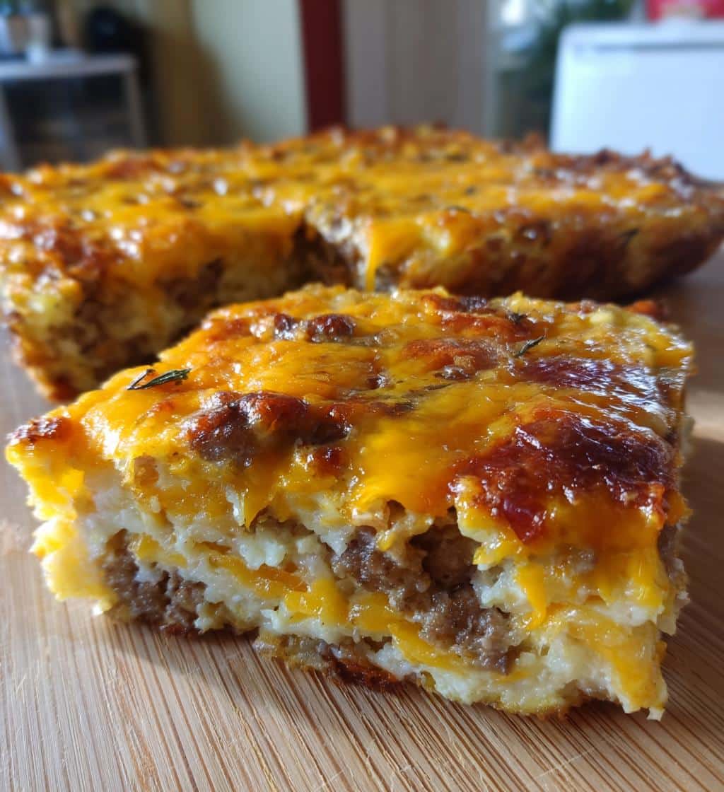 hashbrown breakfast casserole - detail 1