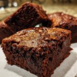 healthy banana brownies