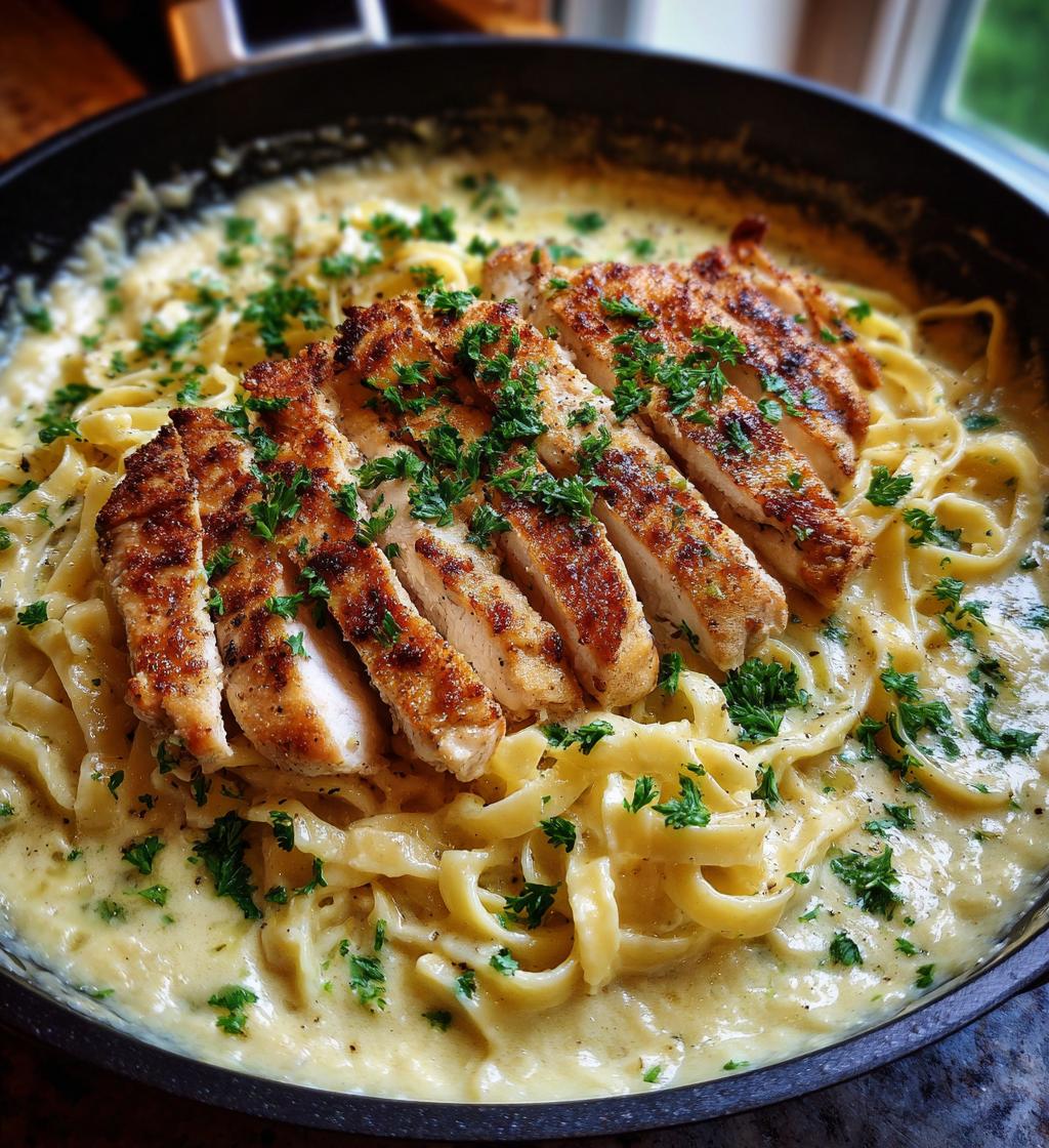 healthy chicken alfredo recipe