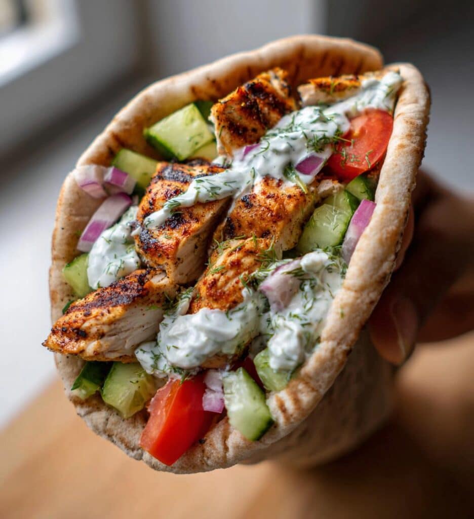 healthy chicken gyros recipe