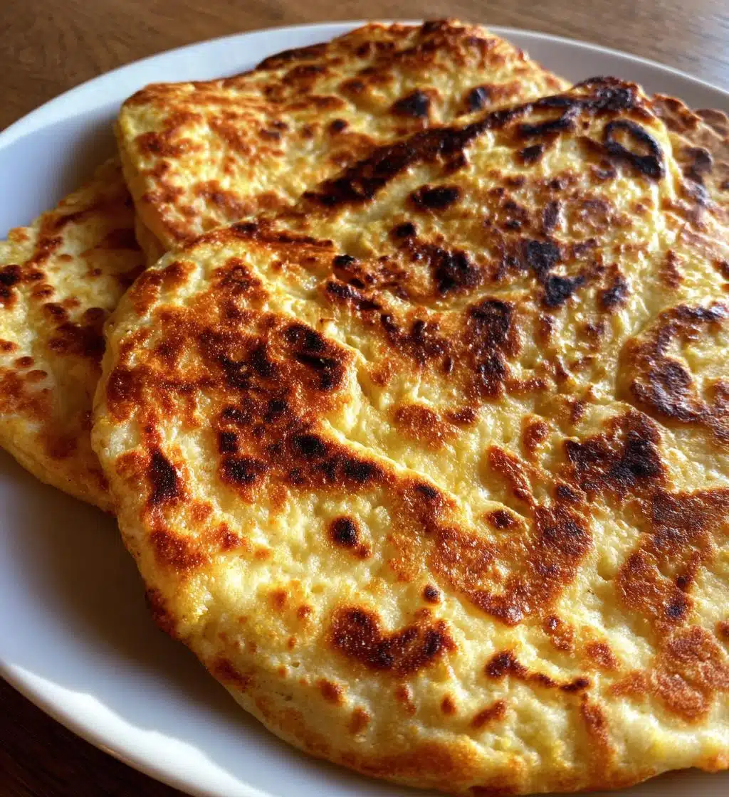 healthy cottage cheese flatbread