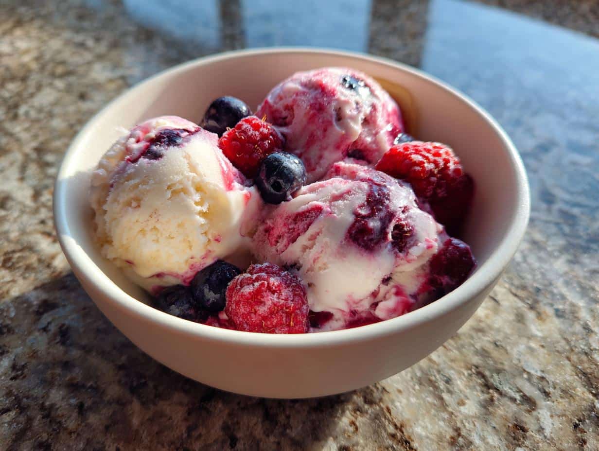 healthy frozen yogurt recipe